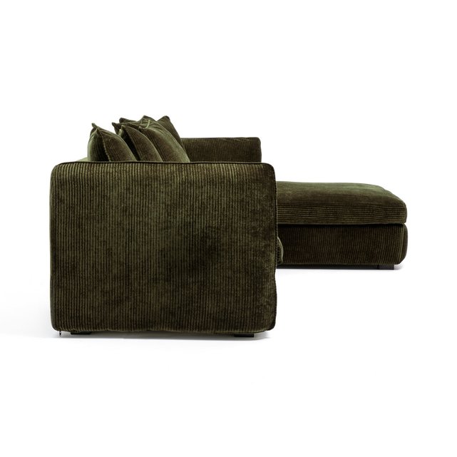 Γωνιακός καναπές από βελούδο κοτλέ, Néo Chiquito