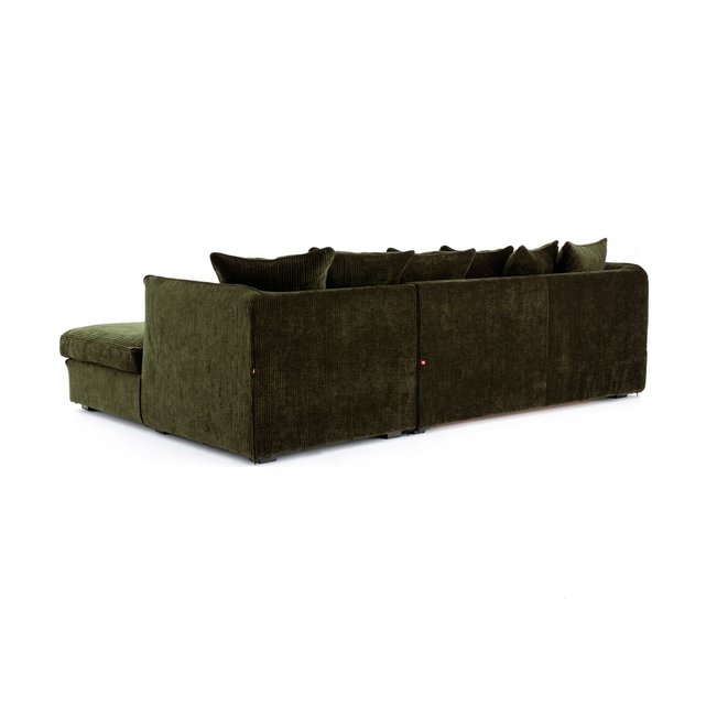 Γωνιακός καναπές από βελούδο κοτλέ, Néo Chiquito