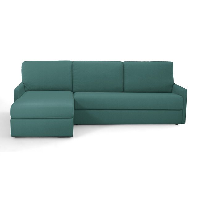 Γωνιακός καναπές-κρεβάτι από βαμβάκι με λάτεξ στρώμα, Marta
