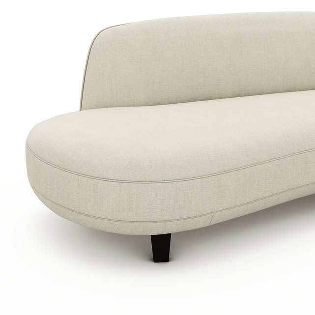 Εξαθέσιος καναπές από λινό σαμπρέ, Rosebury, σχεδίασης E.Gallina