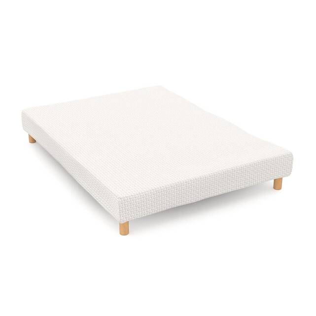 Καπιτονέ βάση κρεβατιού boxspring με τάβλες