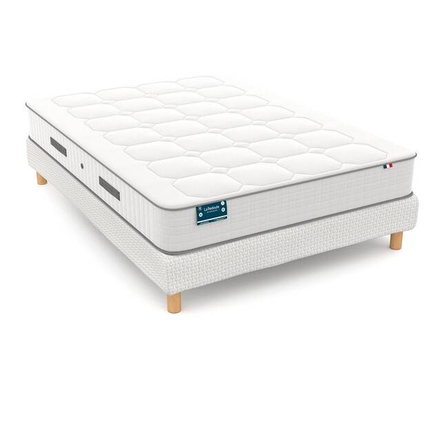 Καπιτονέ βάση κρεβατιού boxspring με τάβλες