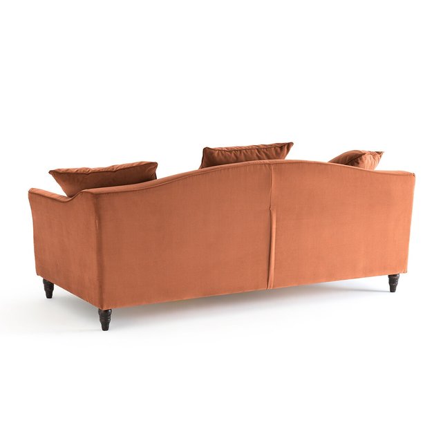 Πτυσσόμενος βελούδινος καναπές 3, 4 θέσεων, Arletta