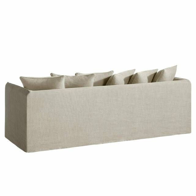 Κάλυμμα καναπέ από χοντρό λινό stonewashed, Néo Chiquito