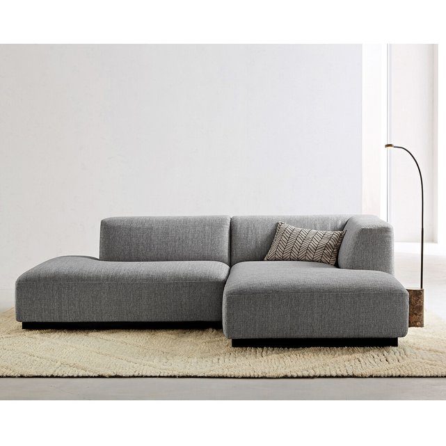 Γωνιακός καναπές με μελανζέ ταπετσαρία, Jacopo