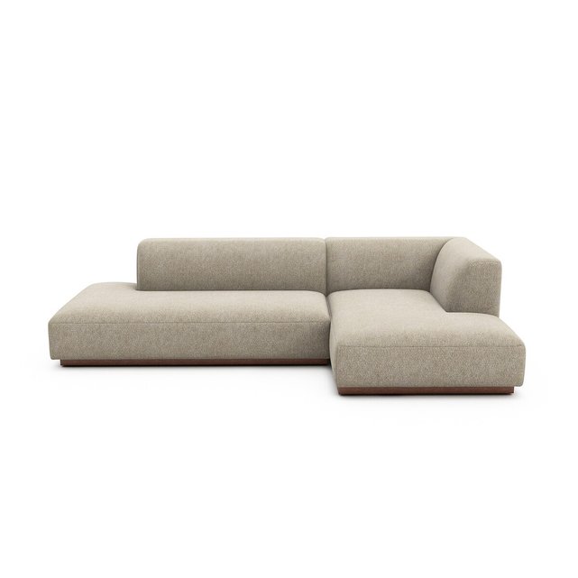 Γωνιακός καναπές XL με μπουκλέ σενίλ ταπετσαρία, Jacopo