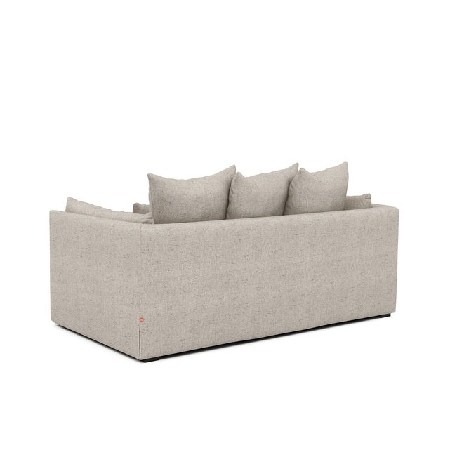 Πτυσσόμενος τριθέσιος καναπές-κρεβάτι με λινή ταπετσαρία, Mariano