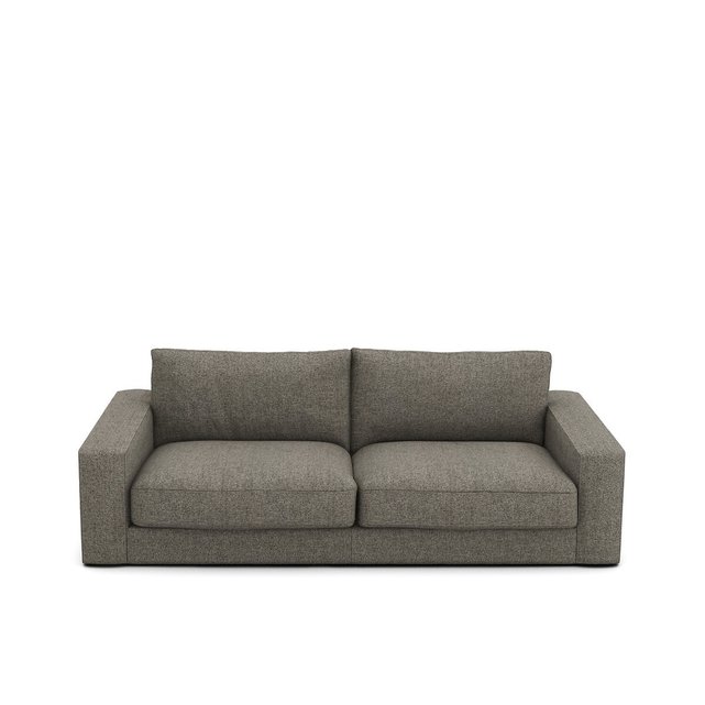 Πτυσσόμενος τριθέσιος καναπές-κρεβάτι με τουίντ ταπετσαρία, Skander