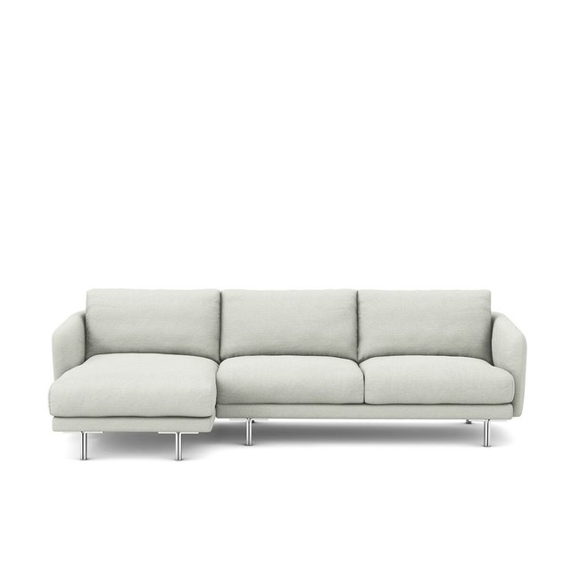 Γωνιακός καναπές XL από σερζ ύφασμα, Nogara