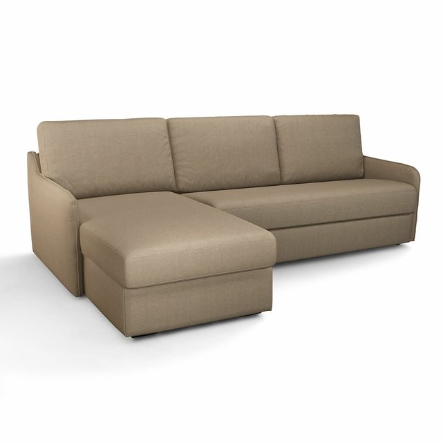Γωνιακός καναπές-κρεβάτι από βαμβάκι με λάτεξ στρώμα, Nano
