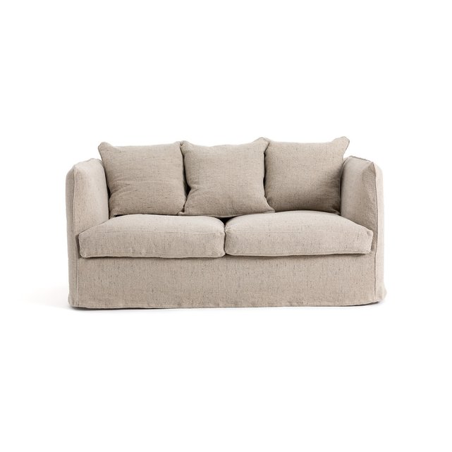 Διθέσιος καναπές από λινό ύφασμα με κηλίδες, Neo Chiquito