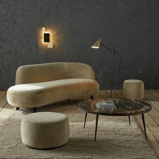 Ανάκλιντρο από βελούδο stonewashed, Rosebury