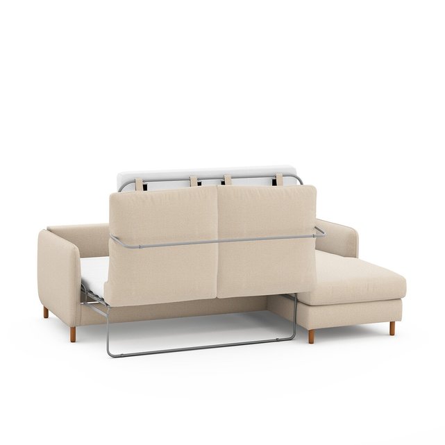 Πτυσσόμενος γωνιακός καναπές από πολυέστερ, Lomeo