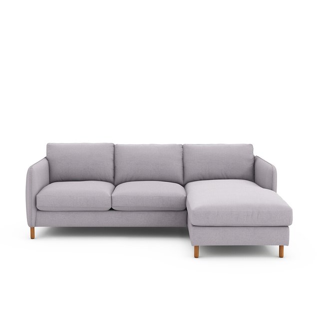 Πτυσσόμενος γωνιακός καναπές από πολυέστερ, Lomeo