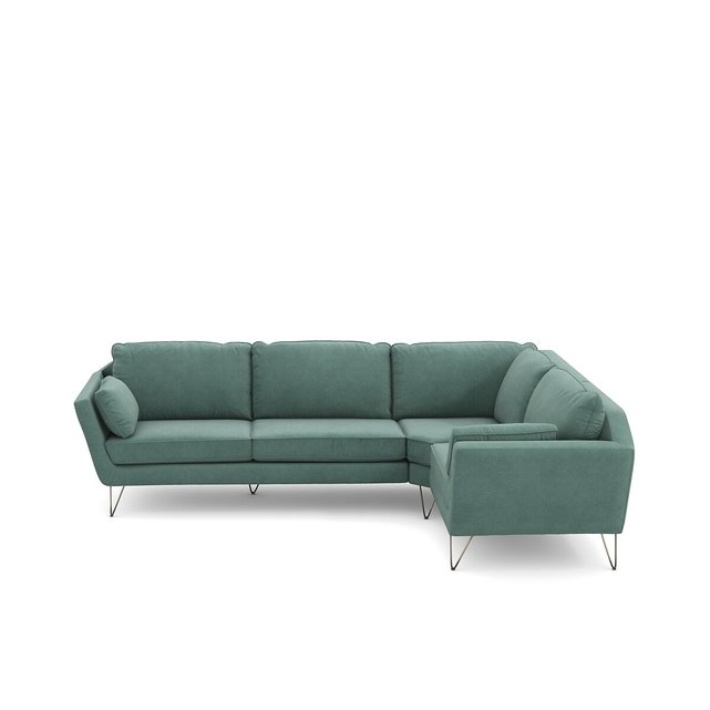 Γωνιακός καναπές XL από βελούδο, Topim
