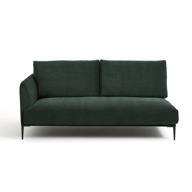 Μισός βελούδινος καναπές Oscar, σχεδίασης E.Gallina