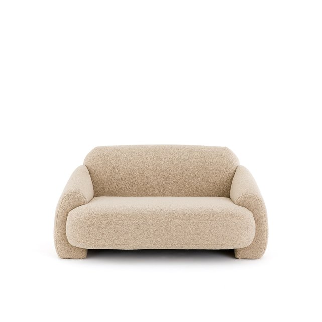 Διθέσιος καναπές με μπουκλέ ταπετσαρία, Machoa