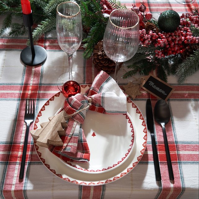 Τραπεζομάντηλο από λινό και βαμβάκι, Thanksgiving