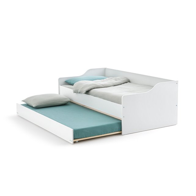 Καναπές-κρεβάτι με δεύτερο συρόμενο κρεβάτι και τάβλες, Arrie