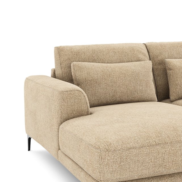 Γωνιακός καναπές με βαμβακερή ταπετσαρία, Marsile