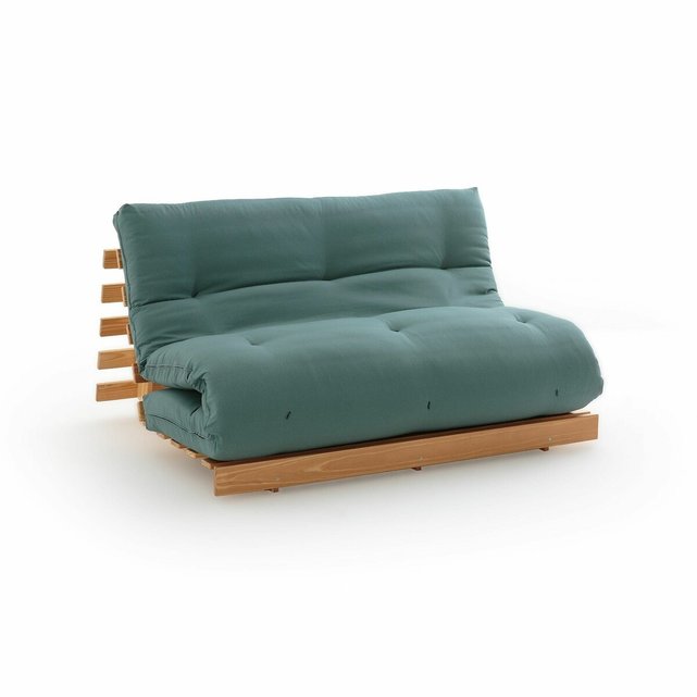 Στρώμα futon από latex, μαλλί και λινό για τον καναπέ Thaï