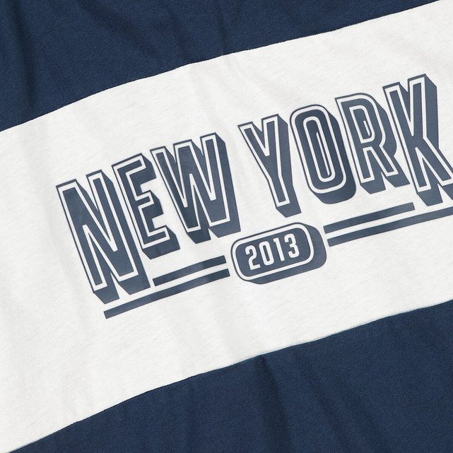 Κοντομάνικο T-shirt με στάμπα New York μπροστά