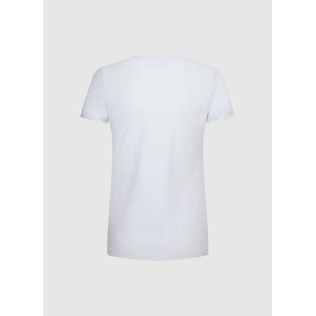 Κοντομάνικο T-shirt με λογότυπο μπροστά