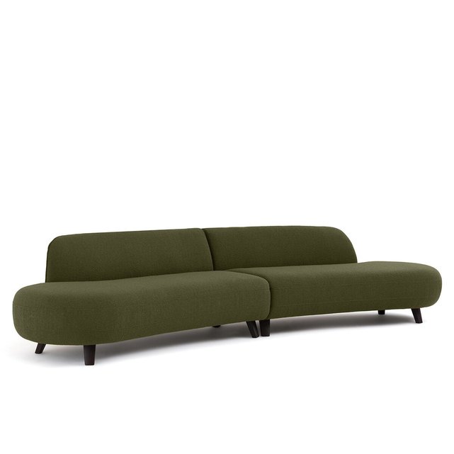 Εξαθέσιος καναπές με μπουκλέ ταπετσαρία, Rosebury