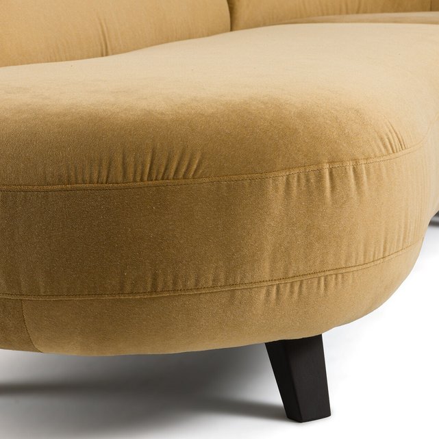 Γωνιακός καναπές από λινό βελούδο, Rosebury