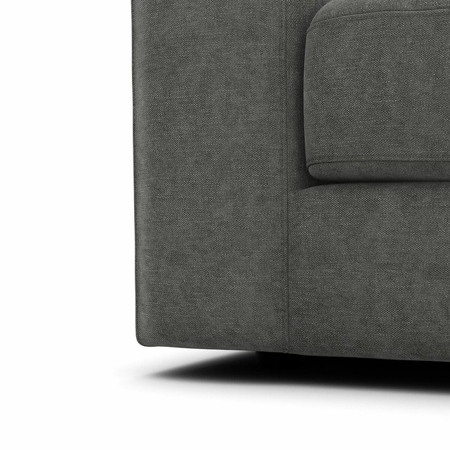 Τριθέσιος καναπές με ταπετσαρία από βισκόζη-πολυέστερ, Skander