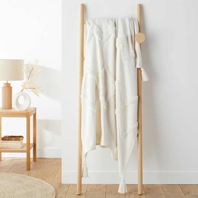 Βαμβακερό ριχτάρι με tufted μοτίβα, Assap