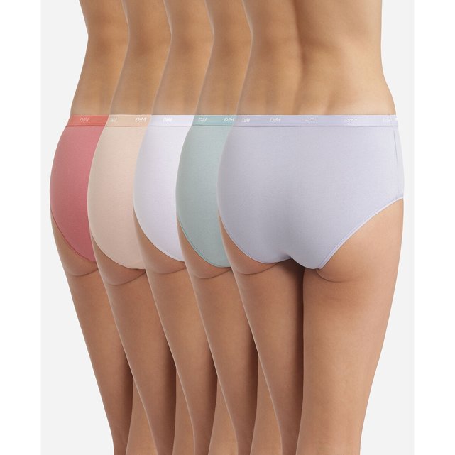 Σετ 5 σλιπ hipster, Les Pockets EcoDim