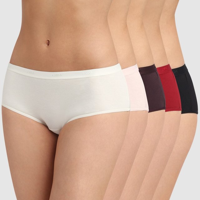 Σετ 5 σλιπ hipster, Les Pockets EcoDim