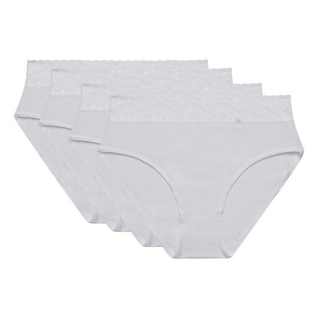 Σετ 3+1 μάξι σλιπ από οργανικό βαμβάκι, Coton Stretch