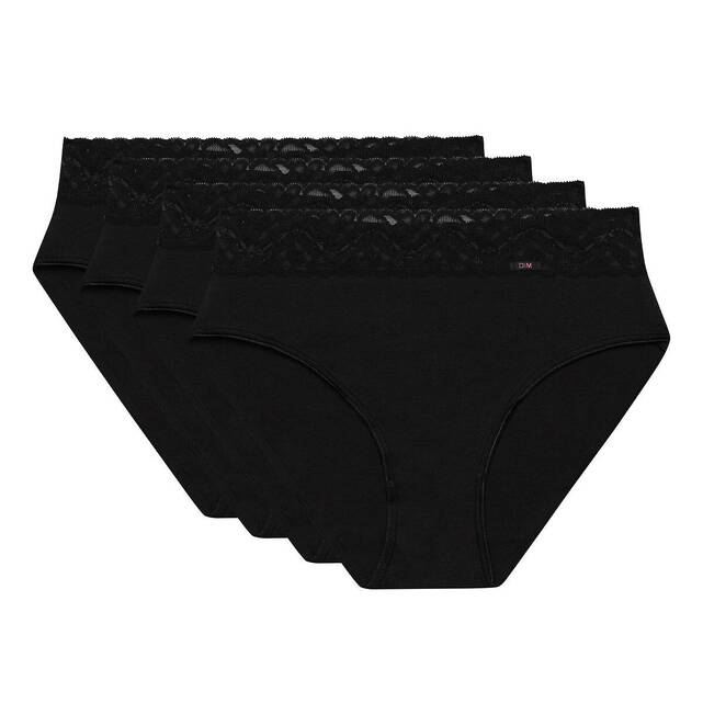 Σετ 3+1 μάξι σλιπ από οργανικό βαμβάκι, Coton Stretch