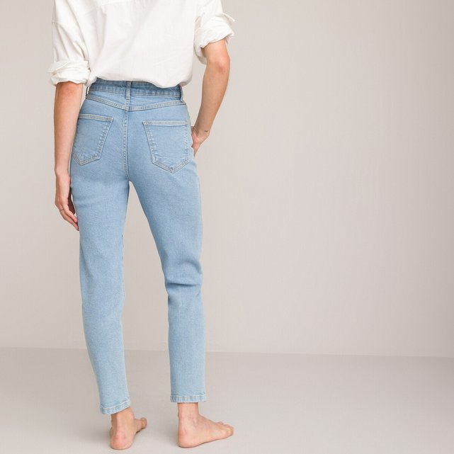 Ψηλόμεσο τζιν mom fit