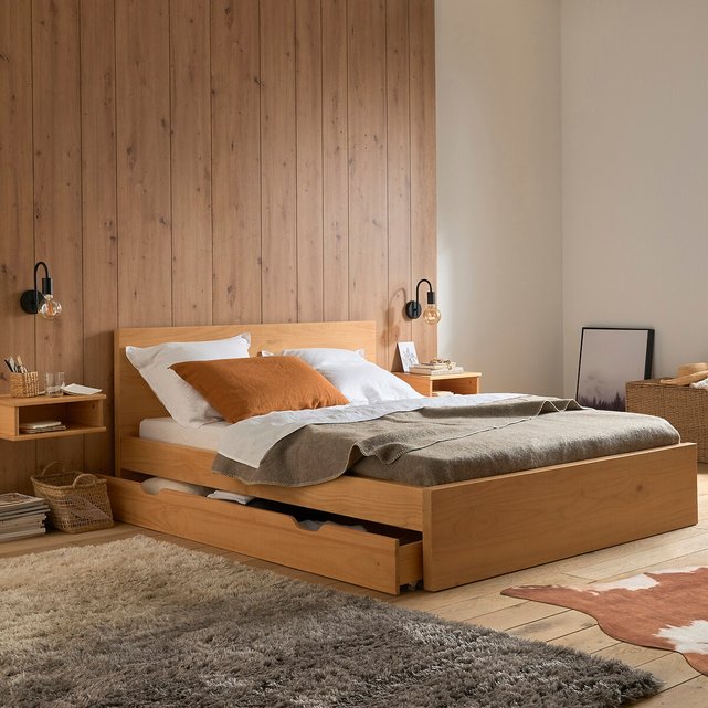 Κρεβάτι από μασίφ ξύλο πεύκου, Jalun