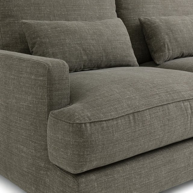 Καναπές-κρεβάτι από βαμβάκι και λινό, Alwine