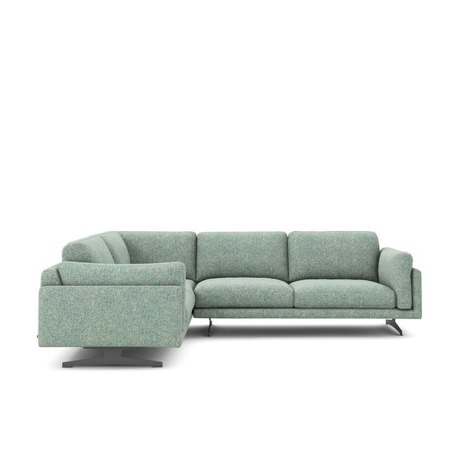 Γωνιακός καναπές με μελανζέ ταπετσαρία, Cesar
