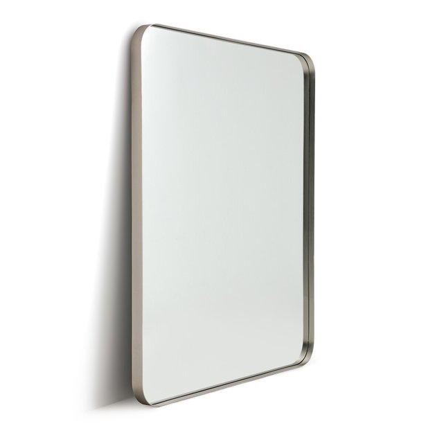 Ορθογώνιος καθρέφτης XL από μέταλλο Υ120 εκ., Caligone