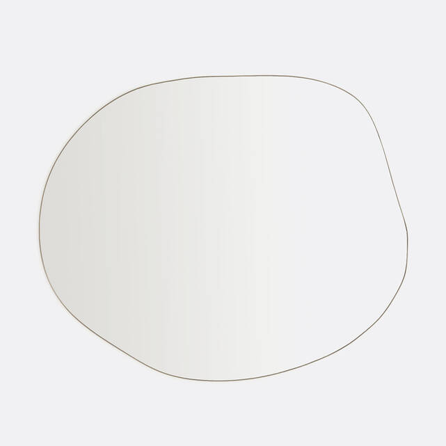 Καθρέφτης με ακανόνιστο σχήμα 120x100 εκ., Ornica