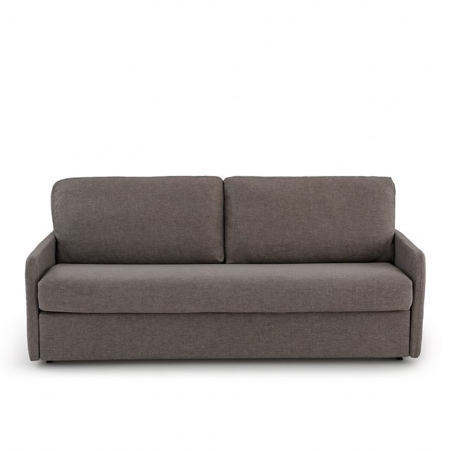 Καναπές-κρεβάτι με ταπετσαρία από πολυέστερ και στρώμα Bultex, Marta