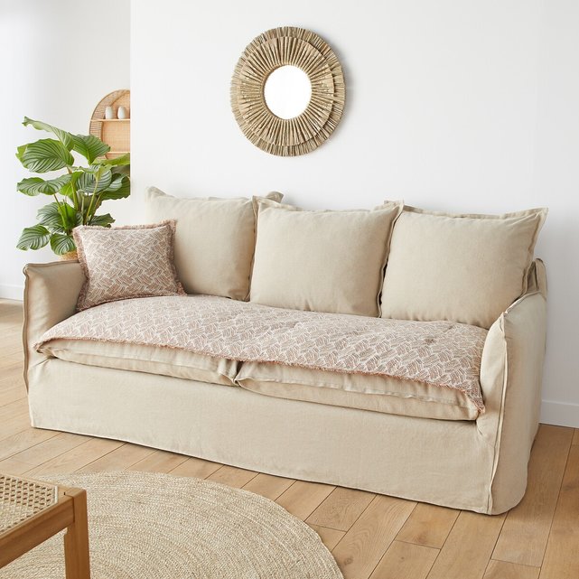 Στρώμα καναπέ από λινό και βαμβάκι, Orella