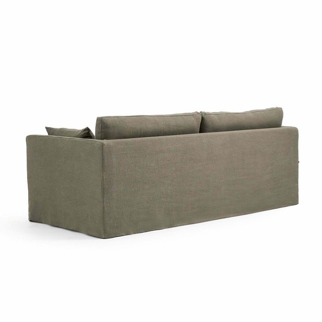 Κάλυμμα από χοντρό λινό stonewashed για τον καναπέ Neo Kinkajou
