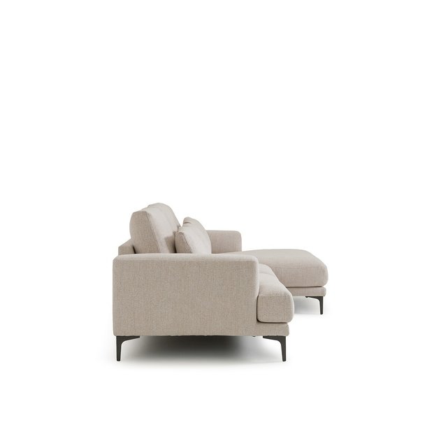 Γωνιακός καναπές με τουίντ ταπετσαρία, Marsile
