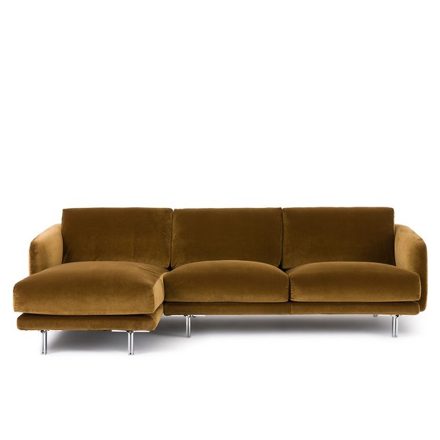 Γωνιακός καναπές από βελούδο, Nogara