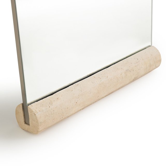 Καθρέφτης με βάση από τραβερτίνη, Agav