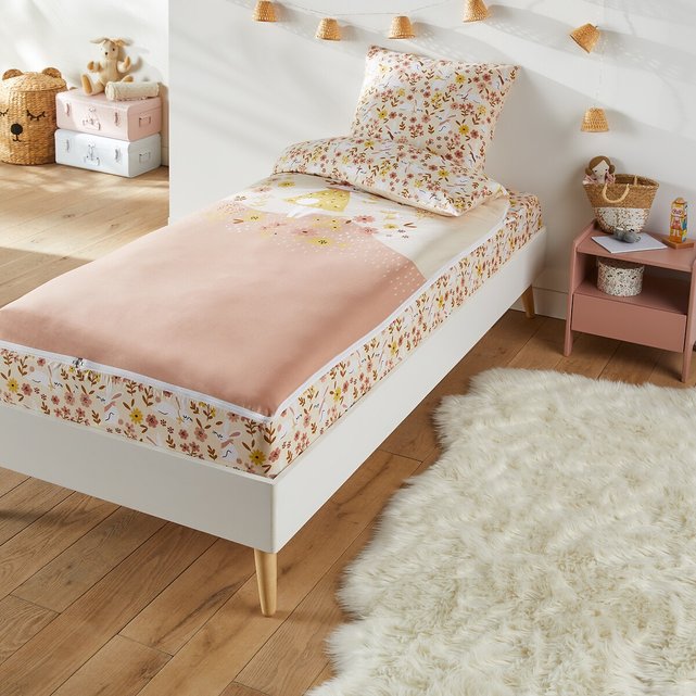 «Έξυπνο» σετ κρεβατιού με πάπλωμα, Lapin fleuri