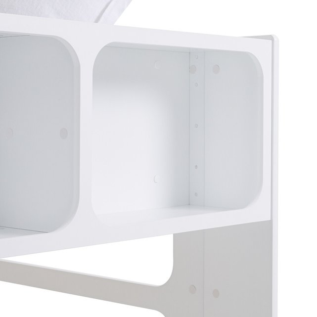 Κρεβάτι-κουκέτα με τάβλες και ενσωματωμένο γραφείο, Neo Duplex