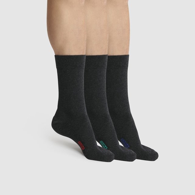 Σετ 3 ζευγάρια βαμβακερές κάλτσες